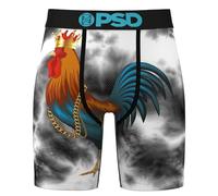 PSD Men's Cocky Boxer Briefs - Breathable and Supportive Men's Underwear with Moisture-Wicking Fabric, Cocky Blue, L