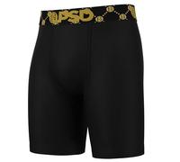 PSD Men's Emblem Black Solid Cotton, Black, L
