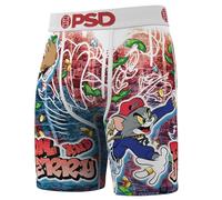 PSD Men's T&J Trap Boxer Brief, Multi, L