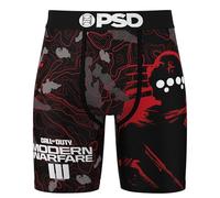 PSD | Men's Underwear with Gold Benji Print | Comfortable Underwear | Breathable Cotton Boxers, Long and Elastic | Ideal for Any Occasion | M