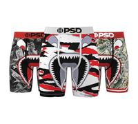 PSD Underwear Mens Warface Shred 3 Pack Multi M