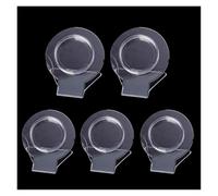 PSDFJAD ZHGUIMING 1-10pcs Clear Jewelry Bracelet Display Holder Bangle Organizer Rack Transparent Acrylic Bracelet Display Collar Stand Holder(5pcs)