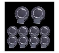 PSDFJAD ZHGUIMING 1-10pcs Clear Jewelry Bracelet Display Holder Bangle Organizer Rack Transparent Acrylic Bracelet Display Collar Stand Holder(10pcs)