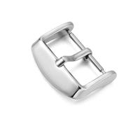 PSDFJAD ZHGUIMING 10/12/14/16/18/20/22/24mm Watchbands Buckle Stainless Steel Pin Clasp Watch Accessories Leather Band Strap Watch Buckle(14mm S)
