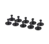 PSDFJAD ZHGUIMING 10Pcs Plastic Buckle for Band Strap 6 5 Button for Bracelet 4 3 Smart Watch Accessories Replacement Spike(for Mi Band 3 4)