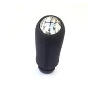 PSDFJAD ZHGUIMING 17mm for MK3 3 III Megane MK2 Scenic MK2 5 Speed Gear Shift Knob Stick Head Car Gear Shift Lever Handle(Bright-Black)