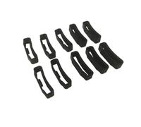 PSDFJAD ZHGUIMING 22mm Silicone Band Keeper for 7 6 6Pro 5 Strap Rubber Loop Forerunner935/955/965 2 Watch Buckle Accessories(10PCS)
