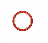 PSDFJAD ZHGUIMING 28.5mm Green Luminous Hollow Dial Scale Inner Chapter Ring Watch Hand Dial Adapted for NH35 NH36 NH38 NH70 Movement(Red)