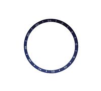 PSDFJAD ZHGUIMING 29.5mm 33mm Watch Chapter Ring for NH35 Movement Modified Part Watch Case Inserts Scale Ring Inner Shadow Circle(Dark Blue)