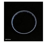 PSDFJAD ZHGUIMING 30.5mm Blue Black Watch Chapter Ring Stainless Steel Inner Shadow Ring Fit for SKX007 SKX009 Watch Accessories(Dark Blue)