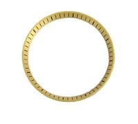 PSDFJAD ZHGUIMING 31.5mm Watch Inner Circle Copper Watch Chapter Ring Fit SKX007/SKX009/ Suitable for NH35/36/4R/6R Movement(Yellow)