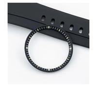PSDFJAD ZHGUIMING 32.3mm 29.5mm Watch Inner Ring Inserts Scale Chapter Ring for NH35 Movement Watch Accessories(Yellow Hour Marker)