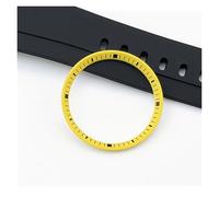 PSDFJAD ZHGUIMING 32.3mm 29.5mm Watch Inner Ring Inserts Scale Chapter Ring for NH35 Movement Watch Accessories(Yellow)