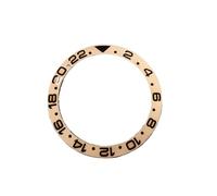 PSDFJAD ZHGUIMING 38mm Ceramic/Aluminium Bezel Insert Ring Inner Diameter 30.5mm Suitable for 40mm Men's Case Watch Accessories(04)