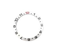 PSDFJAD ZHGUIMING 38mm Ceramic/Aluminium Bezel Insert Ring Inner Diameter 30.5mm Suitable for 40mm Men's Case Watch Accessories(03Aluminium Ring)