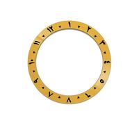 PSDFJAD ZHGUIMING 38mm Curved Ceramics Bezel Insert Fits SKX007 SKX009 SRPD Watch Case NH35 NH36 Movement Bezel Insert Ring Men Watch Parts(NO.08)