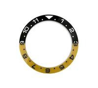 PSDFJAD ZHGUIMING 38mm Curved Ceramics Bezel Insert Fits SKX007 SKX009 SRPD Watch Case NH35 NH36 Movement Bezel Insert Ring Men Watch Parts(NO.14)