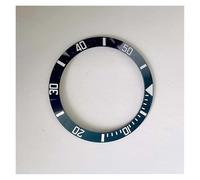 PSDFJAD ZHGUIMING 38mm Watch Bezel Insert Ceramics Ring for SUB Watch Case Replacement Bezels Inner Diameter 30.5mm(Mulan Color)