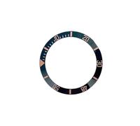 PSDFJAD ZHGUIMING 38mm Watch Bezel Insert Ceramics Ring for SUB Watch Case Replacement Bezels Inner Diameter 30.5mm(Mulan Color Rose)