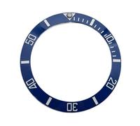 PSDFJAD ZHGUIMING 40mm Watch Ring Ceramic Bezel Insert for 43mm Sub Watch Case Accessories Inner Diameter 31.6mm(NO3)