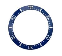 PSDFJAD ZHGUIMING 40mm Watch Ring Ceramic Bezel Insert for 43mm Sub Watch Case Accessories Inner Diameter 31.6mm(NO8)