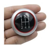 PSDFJAD ZHGUIMING 5/6 Speed Number Cap Gear Shift Knob for A4 B6 B7 B8 A6 S4 8K A5 8T Q5 8R S Line Seat Ibiza 6J B6 B7 4 6 7(12345R Red)