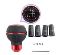 PSDFJAD ZHGUIMING 6 Speed Manual Ball Shift Knob for G923 G29 G27 G25 TH8A for ETS2&ATS and Most car(R Right red)