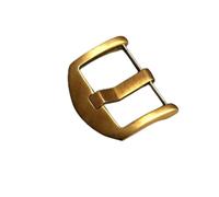 PSDFJAD ZHGUIMING Bronze Buckle, 18 20 22 24 26MM Suitable Leather Strap Buckle, Bronze Watch Accessories(B Style,24mm)