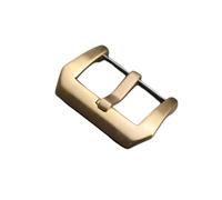 PSDFJAD ZHGUIMING Bronze Buckle, 18 20 22 24 26MM Suitable Leather Strap Buckle, Bronze Watch Accessories(C Style,26mm)