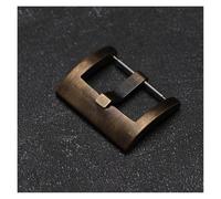 PSDFJAD ZHGUIMING Bronze Buckle, 18 20 22 24 26MM Suitable Leather Strap Buckle, Bronze Watch Accessories(Retro B Style,26mm)