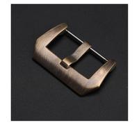 PSDFJAD ZHGUIMING Bronze Buckle, 18 20 22 24 26MM Suitable Leather Strap Buckle, Bronze Watch Accessories(Retro C Style,24mm)