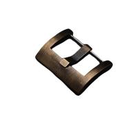 PSDFJAD ZHGUIMING Buckle 18 20 22 24 26MM Vintage Oxidation Watch Buckle Cusn8 Matte Buckle(2,24mm)