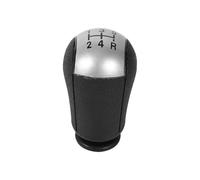PSDFJAD ZHGUIMING Car MT Gear Stick Shift Knob 5 Speed for MK3 S-MAX C-MAX MK6 Transit Auto Accessories(Silver)