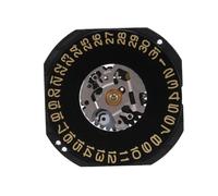 PSDFJAD ZHGUIMING Date at 3 O'clock Quartz Movement 3 Hands Watch Movement with Stem & Battery No Jewels for VX42E Quartz Watch Movement Accessory