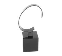 PSDFJAD ZHGUIMING Fashion Watch Bracelet Jewelry Acrylic Display Stand Rack Holder Shelf(4cm Black)