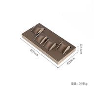 PSDFJAD ZHGUIMING Finest Brown Pu Leather Watch Stand Jewelry Display Stand Creative Household Storage Rack Watch Stand Jewelry Display Props(CA)