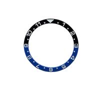 PSDFJAD ZHGUIMING Flat Luminescent Ceramic Inlay Size 38mm * 31.6mm Bezel Replacement Watch Accessory(NO.22)
