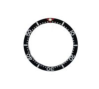 PSDFJAD ZHGUIMING Flat Luminescent Ceramic Inlay Size 38mm * 31.6mm Bezel Replacement Watch Accessory(NO.4)