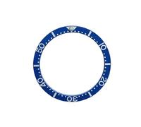 PSDFJAD ZHGUIMING Flat Luminescent Ceramic Inlay Size 38mm * 31.6mm Bezel Replacement Watch Accessory(NO.1)