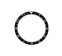 PSDFJAD ZHGUIMING Flat Luminescent Ceramic Inlay Size 38mm * 31.6mm Bezel Replacement Watch Accessory(NO.24)