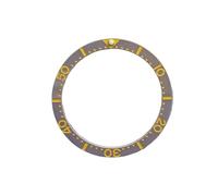 PSDFJAD ZHGUIMING Flat Luminescent Ceramic Inlay Size 38mm * 31.6mm Bezel Replacement Watch Accessory(NO.10)