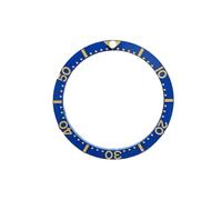 PSDFJAD ZHGUIMING Flat Luminescent Ceramic Inlay Size 38mm * 31.6mm Bezel Replacement Watch Accessory(NO.8)