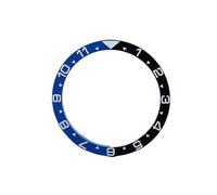 PSDFJAD ZHGUIMING Flat Luminescent Ceramic Inlay Size 38mm * 31.6mm Bezel Replacement Watch Accessory(NO.18)