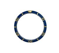 PSDFJAD ZHGUIMING Flat Luminescent Ceramic Inlay Size 38mm * 31.6mm Bezel Replacement Watch Accessory(NO.9)