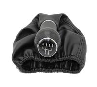 PSDFJAD ZHGUIMING for Seat 1997 1998 1999 2000 2001 2002 2003 2004 Car-Stying 5 Speed Car Gear Stick Level Shift Knob with Leather Boot(Black Wire)
