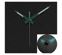 PSDFJAD ZHGUIMING Index 8 Colors Polished Silver Gold Watch Hands C3 Bgw9 Green Blue Bright Luminous for Nh35 Nh36 NH34 Movement Seik Mod(Light Grey)