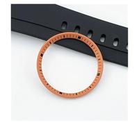 PSDFJAD ZHGUIMING Inner Shadow Ring 32.3mm Watch Chapter Ring for NH35/NH36 Movement Watch Accessories OD 32.3mm ID 29.5mm Watch Bezel(Orange)