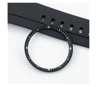 PSDFJAD ZHGUIMING Inner Shadow Ring 32.3mm Watch Chapter Ring for NH35/NH36 Movement Watch Accessories OD 32.3mm ID 29.5mm Watch Bezel(Scale Yellow)