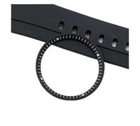 PSDFJAD ZHGUIMING Inner Shadow Ring 32.3mm Watch Chapter Ring for NH35/NH36 Movement Watch Accessories OD 32.3mm ID 29.5mm Watch Bezel(Scale red)