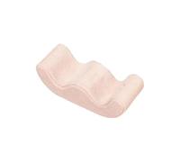 PSDFJAD ZHGUIMING Jewelry Display Stand Deer Skin Wristwatch Presentation Tray Soft Watch Pillow Moisture Proof Jewelry Exhibition Cushion(Beige,97X37X33MM)